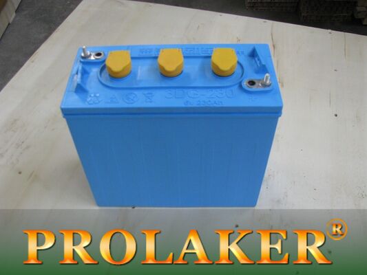 High Performance 210Ah 6V Traction Battery , Golf Cart Battery US Standard 3DG-210