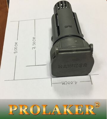 Industrial Battery Basket Type Vent Plug Color Grey Size L Length 92mm