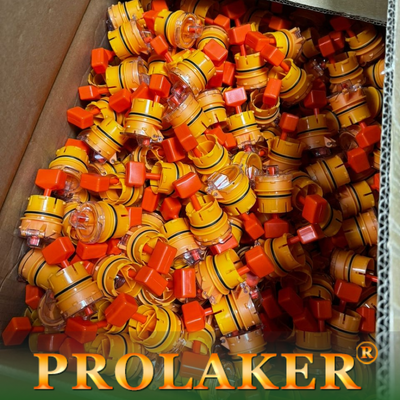 Forklift Battery Parts 67mm/77mm Float Length Vent Plug PP Material