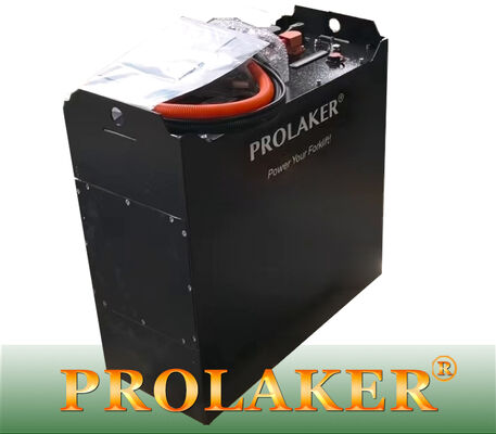 24V 210Ah 25.6V LiFePO4 Forklift Battery, Fast Charge Long Cycle Life Lead Acid Replacement for Electric Pallet Truck Stacker