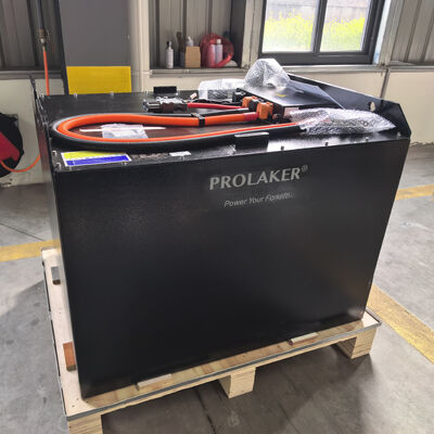 24V 210Ah 25.6V LiFePO4 Forklift Battery, Fast Charge Long Cycle Life Lead Acid Replacement for Electric Pallet Truck Stacker