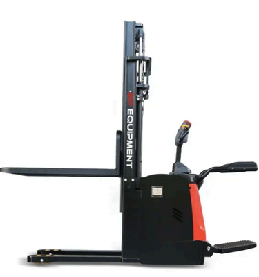 ES16-RS 1.6T Ride-on Electric Stacker Foldable Platform Li-ion Battery Warehouse Stacking Equipment