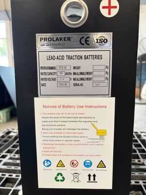 24V 2PZS180 Tubular Traction Lead Acid Battery 180Ah Forklift Battery For Pakistan Dalda Foods