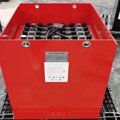 LAKER High Efficiency 80V 5PZS650 Forklift Traction Battery for Heli CPD45-A2 with red color