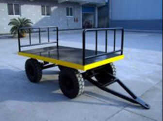 Strong Electric Platform Truck 3 Ton Loading Capacity 10# channel steel Material