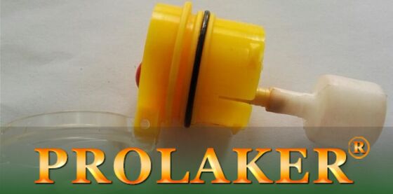 Float Length 67MM Battery Vent Plug , Lead Acid Battery Caps PP Rubber Material